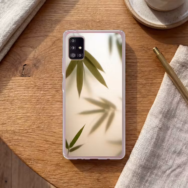 Planten - Bladeren - Natuur - Groen Telefoonhoesje Samsung Galaxy A51 5G klein -sfeer1