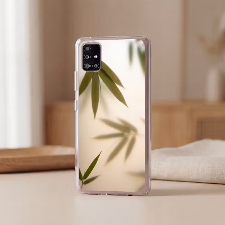 Planten - Bladeren - Natuur - Groen Telefoonhoesje Samsung Galaxy A51 5G klein -sfeer2