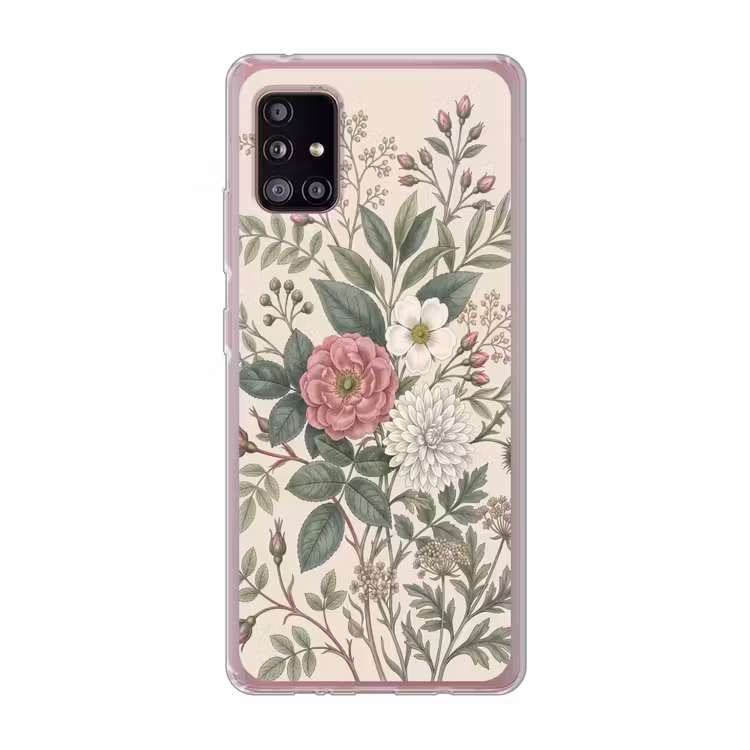 Romantisch - Design - Kleurrijk Telefoonhoesje Samsung Galaxy A51 5G klein -3d