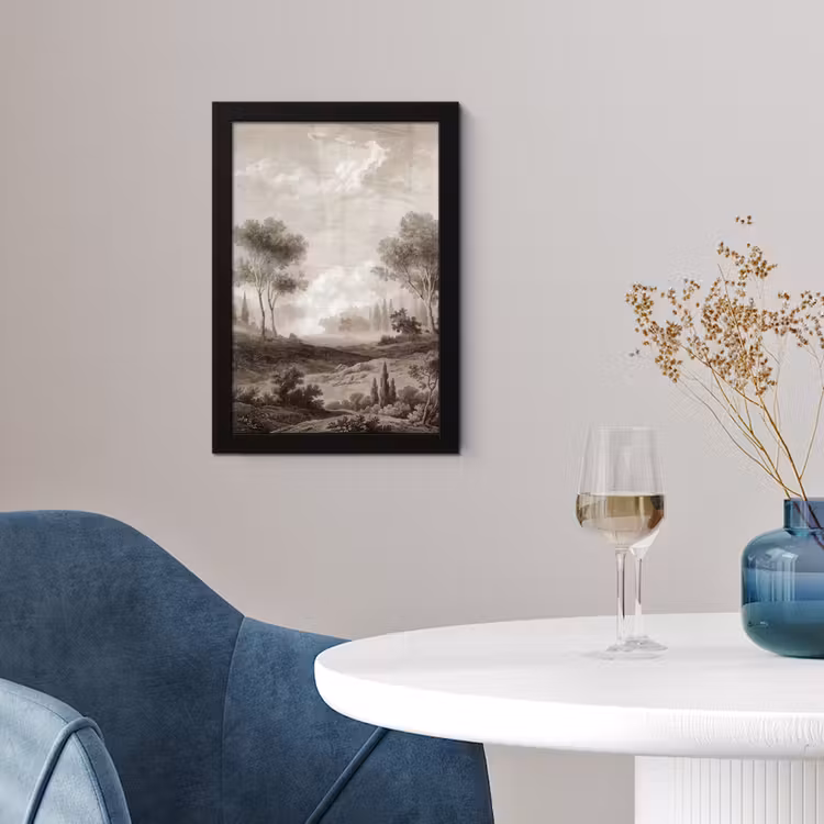 Klassiek - Landschap - Neutraal fotolijst zwart zonder passe partout klein -sfeer4