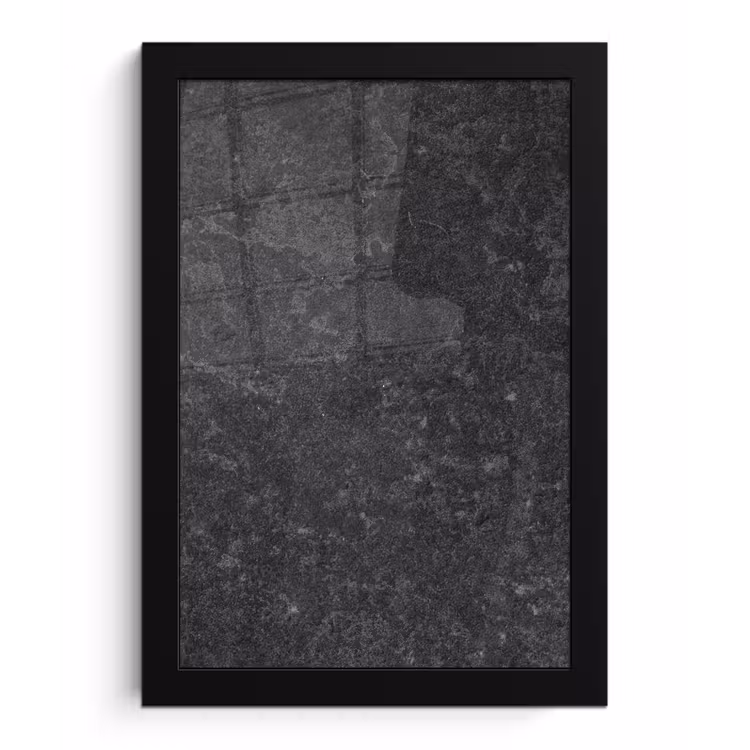 Beton - Grijs - Textuur - Retro - Industrieel fotolijst zwart zonder passe partout klein -3d