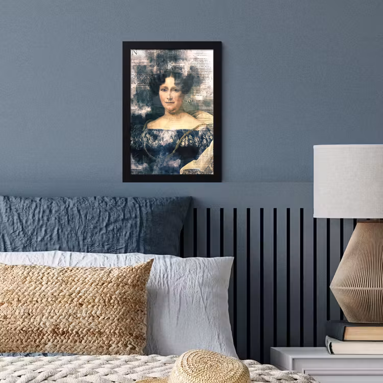 Johanna Henriette Engelen - Dubois Drahonet - Krant fotolijst zwart zonder passe partout klein -sfeer3
