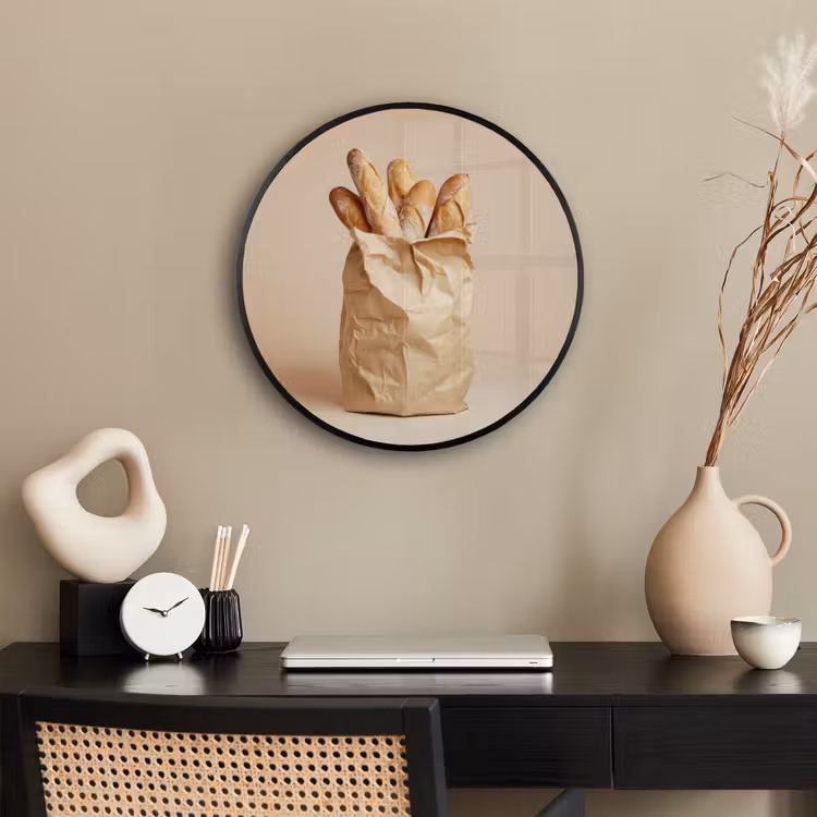 Baguette - Brood - Stokbrood - Beige Fotolijst rond zonder passe partout klein -sfeer1
