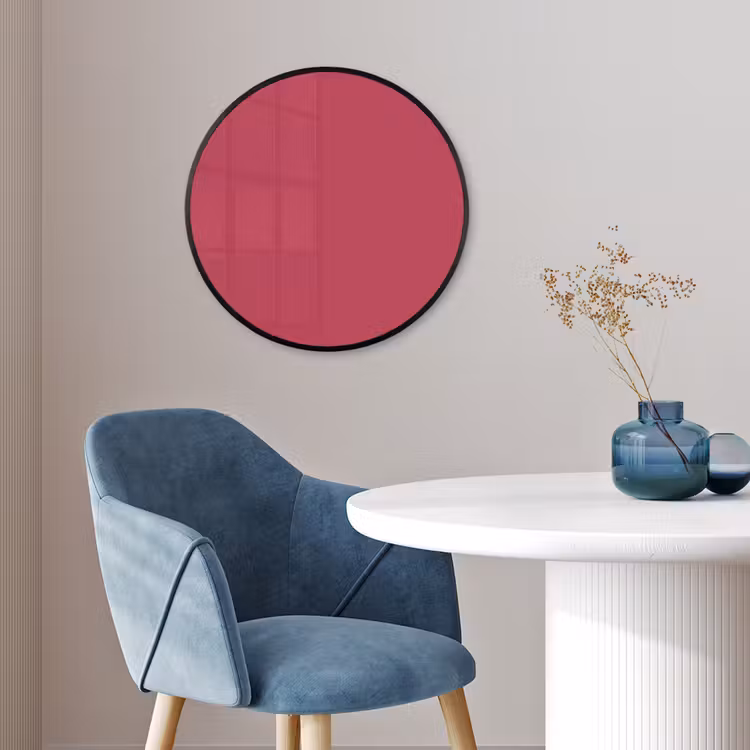 Bold - Berry - Rood Fotolijst rond zonder passe partout klein 856 -sfeer2