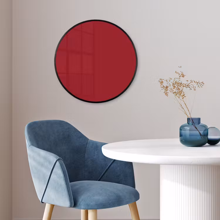 Burgundy - Wine - Rood Fotolijst rond zonder passe partout klein 856 -sfeer2