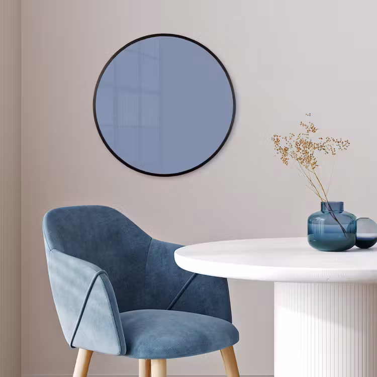 Canary - Champ - Blauw Fotolijst rond zonder passe partout klein 856 -sfeer2