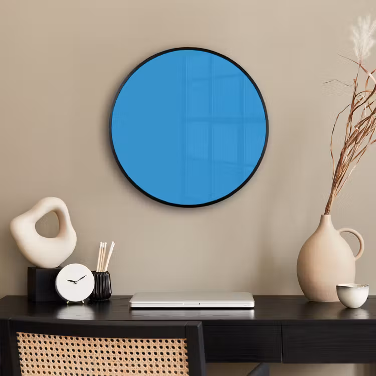 Cerulean - Breeze - Blauw Fotolijst rond zonder passe partout klein 856 -sfeer1
