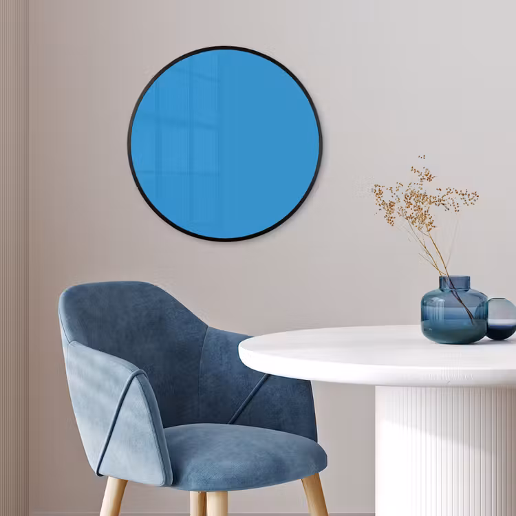 Cerulean - Breeze - Blauw Fotolijst rond zonder passe partout klein 856 -sfeer2