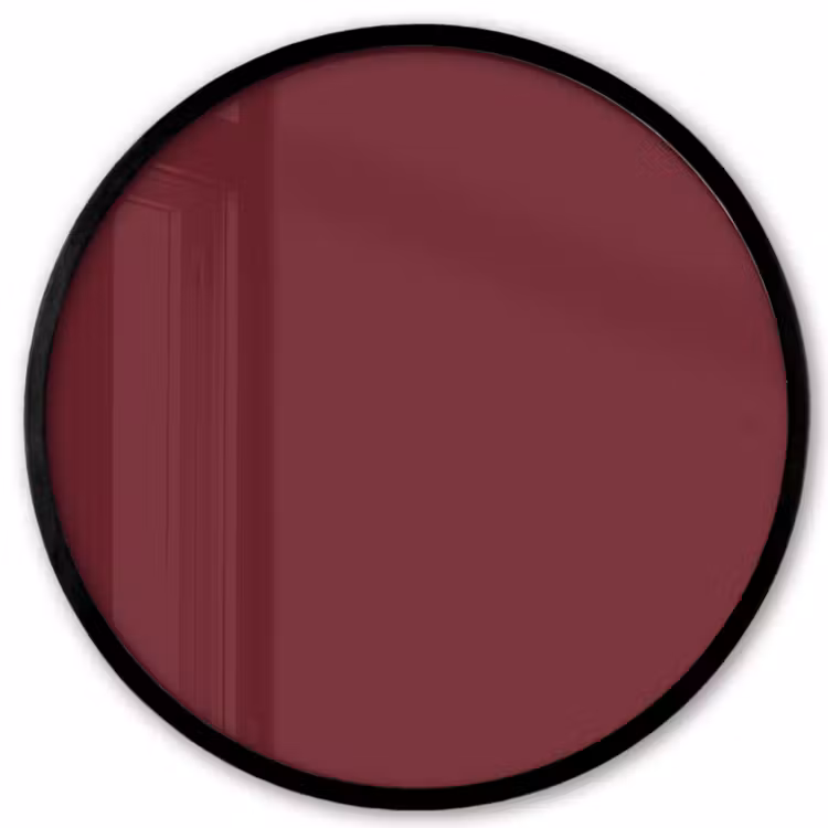 Dark - Garnet - Rood Fotolijst rond zonder passe partout klein 856 -3d