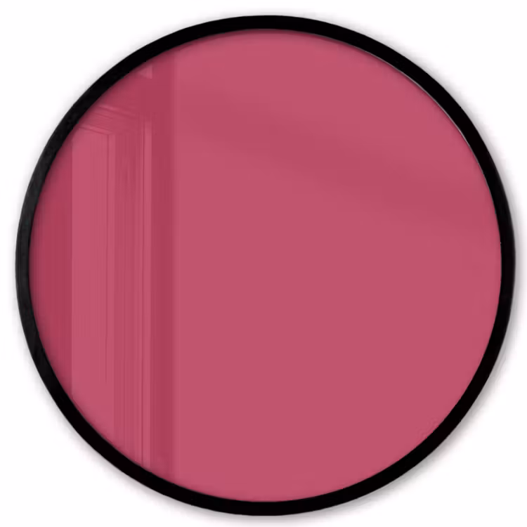 Deep - Berry - Rood Fotolijst rond zonder passe partout klein 856 -3d