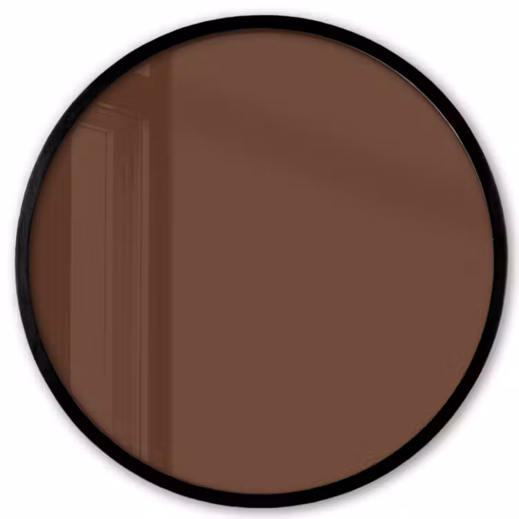 Deep - Clay - Brown - Bruin Fotolijst rond zonder passe partout klein 856 -3d