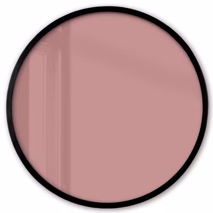 Dusty - Rose - Roze Fotolijst rond zonder passe partout klein 856 -3d