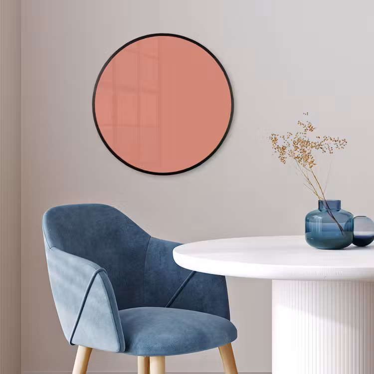Earthy - Rose - Koraal Fotolijst rond zonder passe partout klein 856 -sfeer2