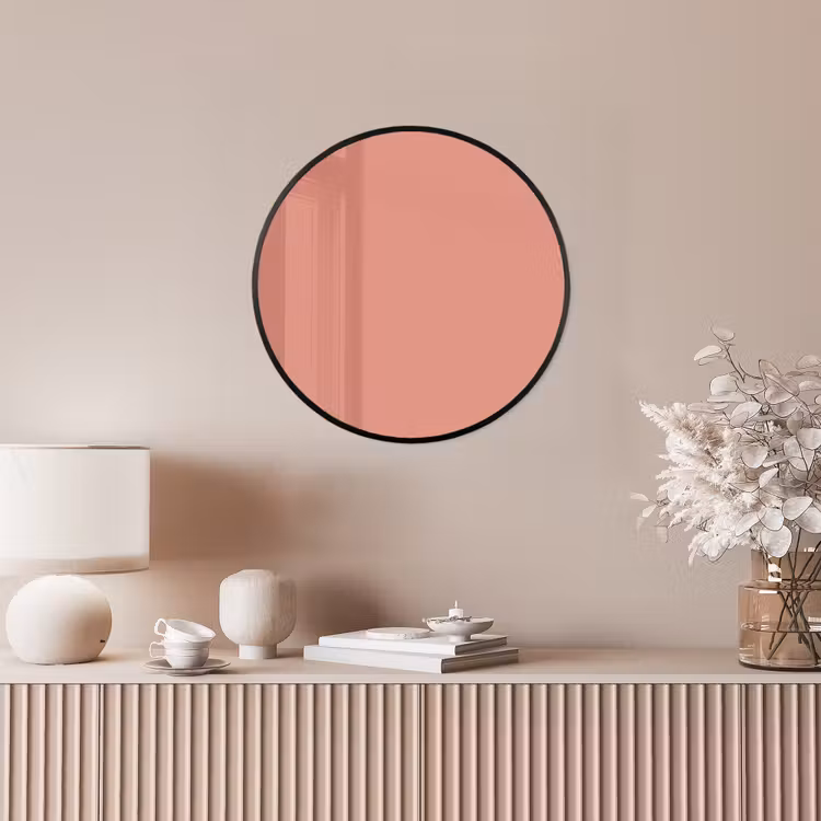 Earthy - Rose - Koraal Fotolijst rond zonder passe partout klein 856 -sfeer3