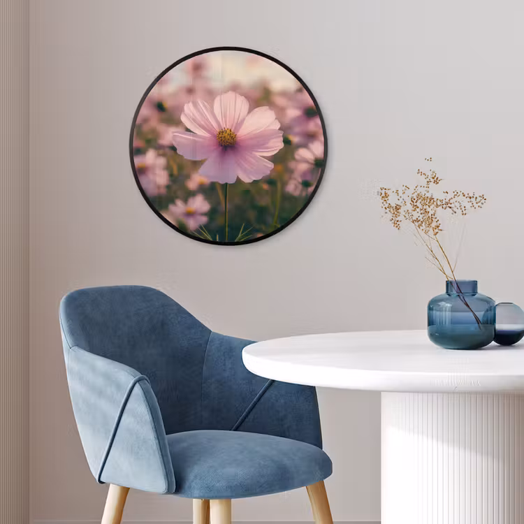 Bloemen - Paars - Wazig Fotolijst rond zonder passe partout klein -sfeer2