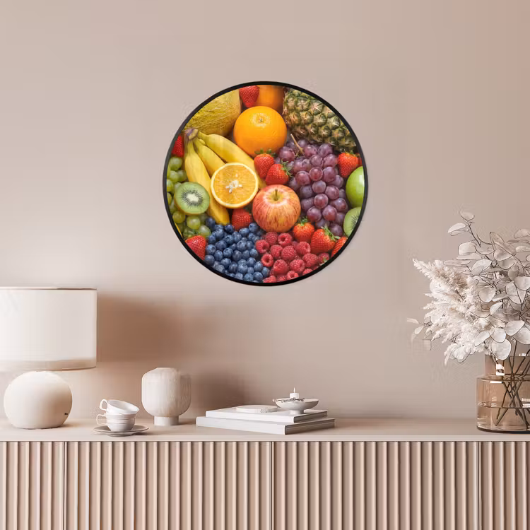 Eten - Fruit - Vers - Kleurrijk - Voeding Fotolijst rond zonder passe partout klein -sfeer3