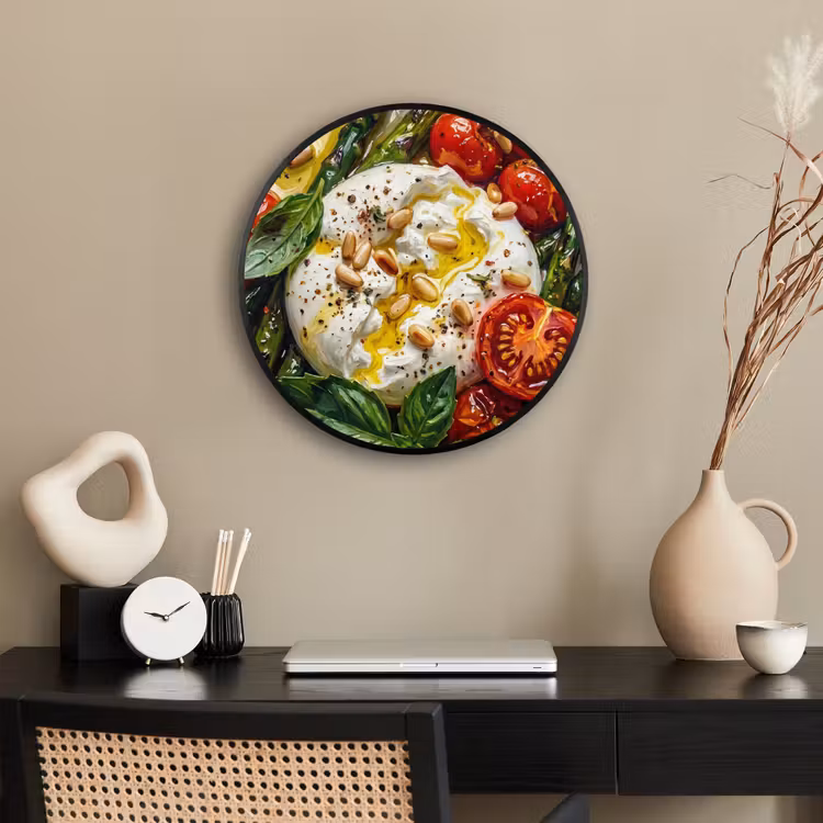 Eten - Groenten - Kaas - Modern - Vers Fotolijst rond zonder passe partout klein -sfeer1