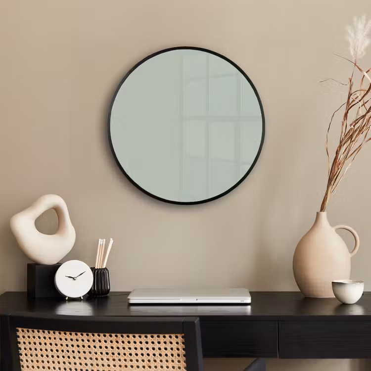 Frosted - Mint - Groen Fotolijst rond zonder passe partout klein 856 -sfeer1