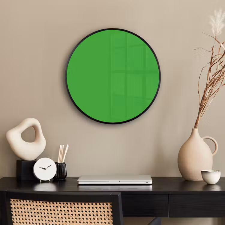 Kelly - Green - Groen Fotolijst rond zonder passe partout klein 856 -sfeer1