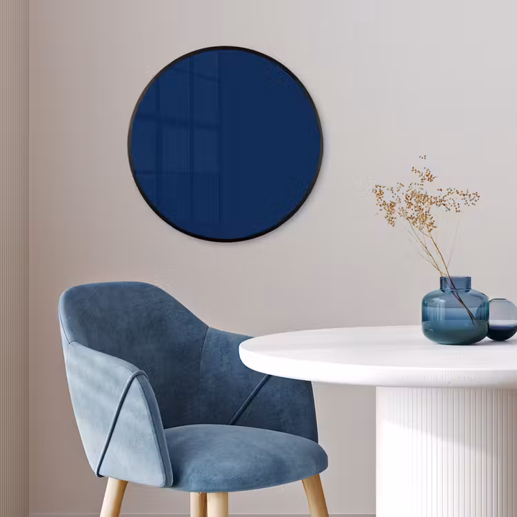 Midnight - Navy - Blauw Fotolijst rond zonder passe partout klein 856 -sfeer2