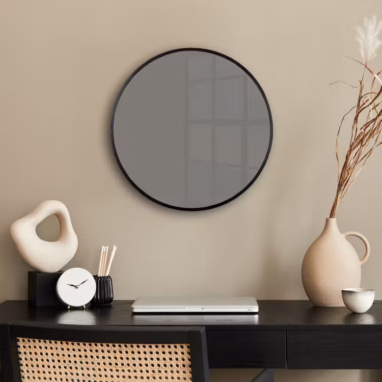 Mineral - Grey - Grijs Fotolijst rond zonder passe partout klein 856 -sfeer1