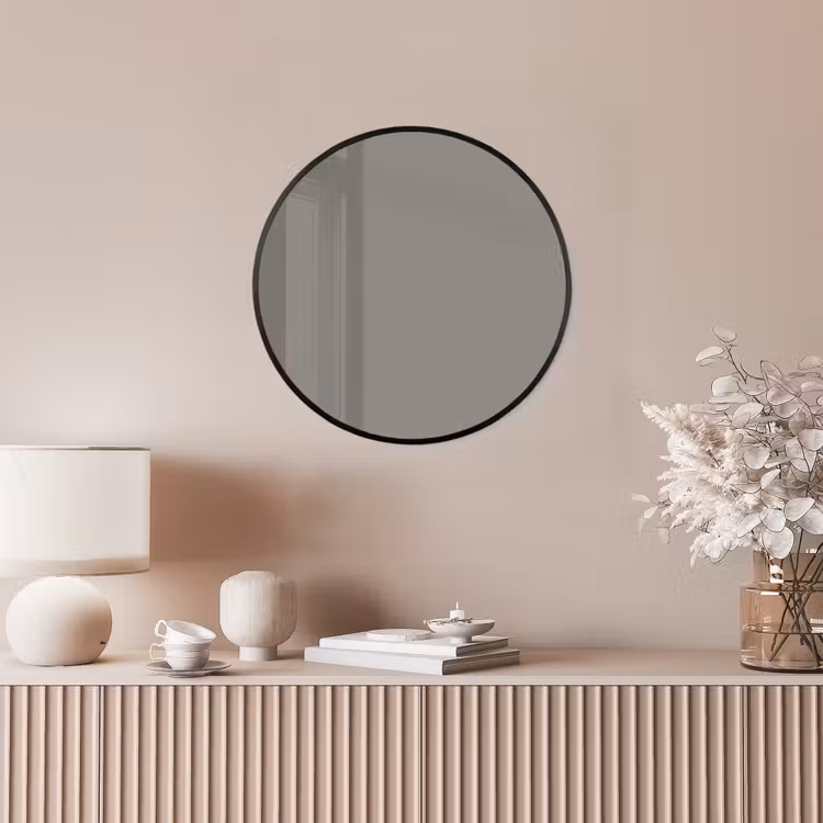 Mineral - Grey - Grijs Fotolijst rond zonder passe partout klein 856 -sfeer3