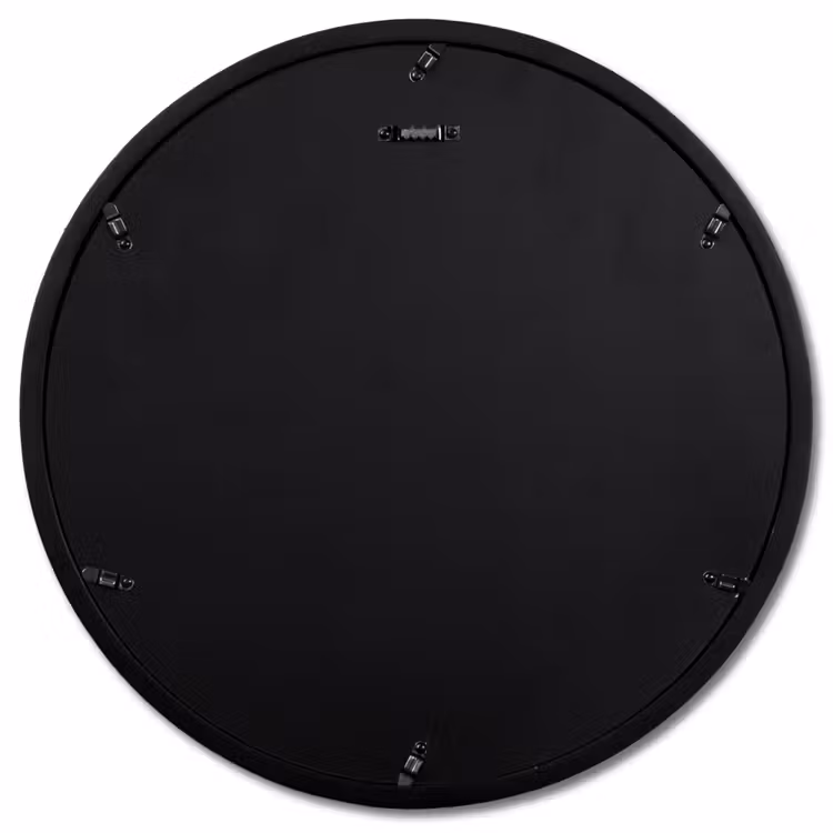 Moskee - Minaretten - mist - Islamitisch Fotolijst rond zonder passe partout klein -achterkant