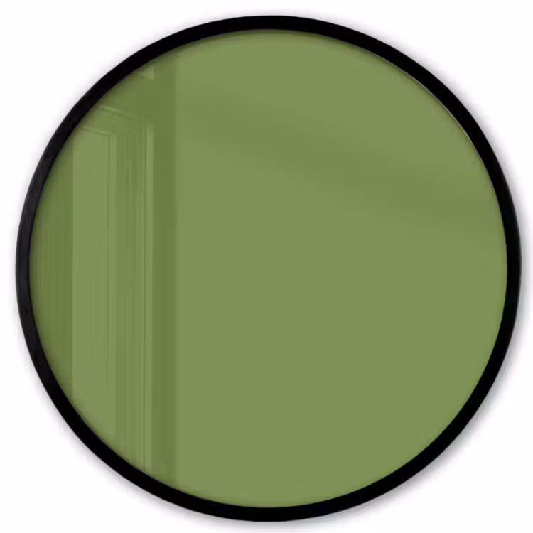 Moss - Green - Groen Fotolijst rond zonder passe partout klein 856 -3d
