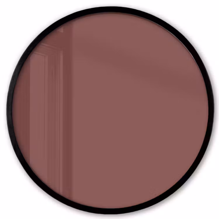 Muted - Raisin - Rood Fotolijst rond zonder passe partout klein 856 -3d