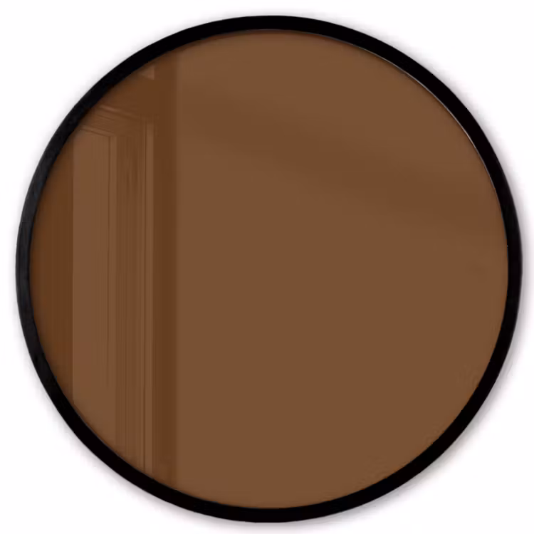 Rich - Espresso - Bruin Fotolijst rond zonder passe partout klein 856 -3d