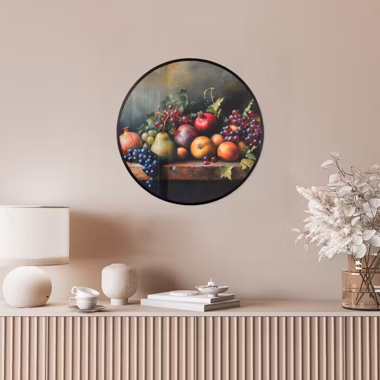 Rustiek - Stilleven - Fruit Fotolijst rond zonder passe partout klein -sfeer3