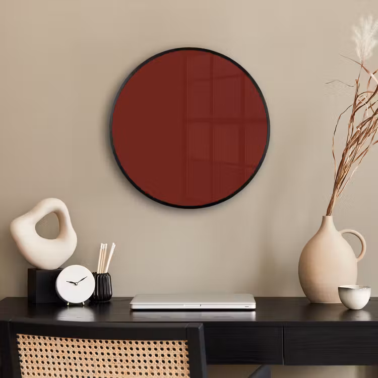 Rustic - Terracotta - Rood Fotolijst rond zonder passe partout klein 856 -sfeer1