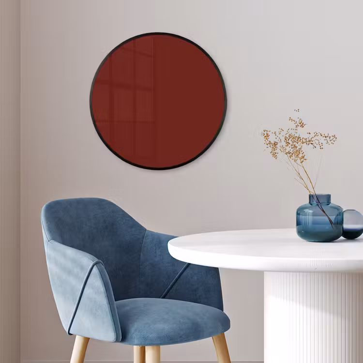 Rustic - Terracotta - Rood Fotolijst rond zonder passe partout klein 856 -sfeer2