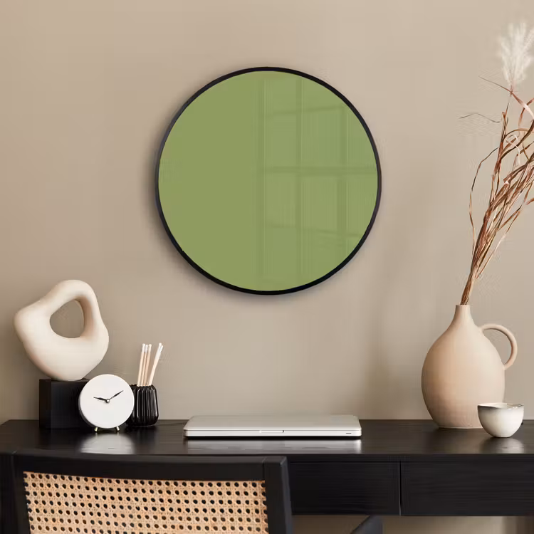 Sage - Green - Groen Fotolijst rond zonder passe partout klein 856 -sfeer1