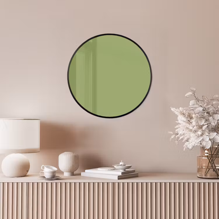 Sage - Green - Groen Fotolijst rond zonder passe partout klein 856 -sfeer3