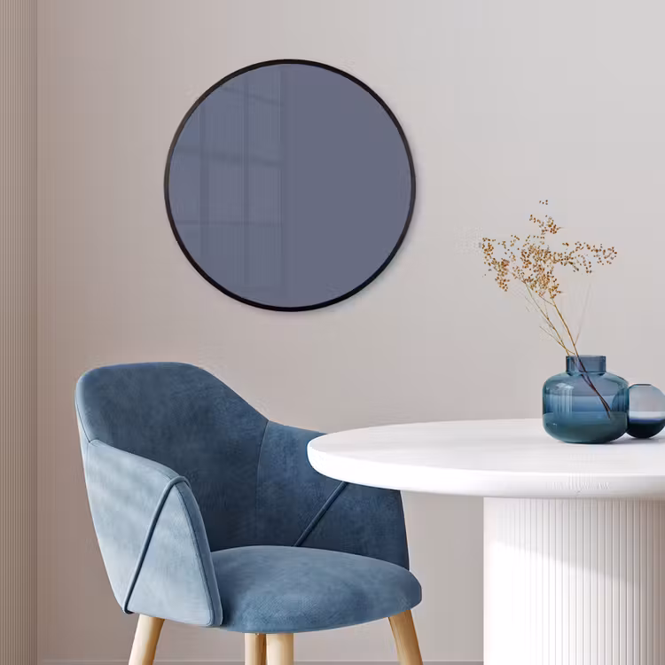 Slate - Whisper - Blauw Fotolijst rond zonder passe partout klein 856 -sfeer2