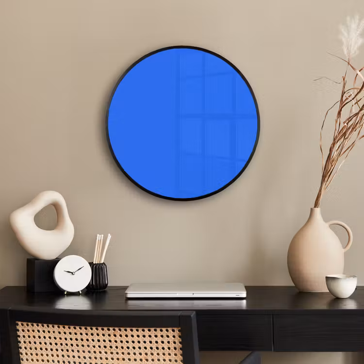 Vivid - Cobalt - Blauw Fotolijst rond zonder passe partout klein 856 -sfeer1