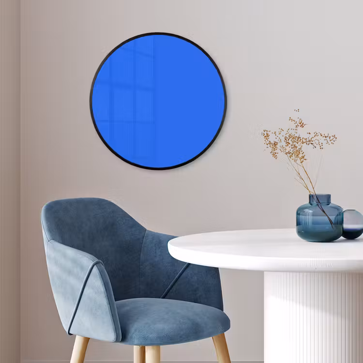 Vivid - Cobalt - Blauw Fotolijst rond zonder passe partout klein 856 -sfeer2