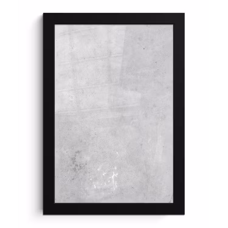 Verwering - Beton - Structuren - Vintage - Industrieel - Grijs fotolijst zwart zonder passe partout klein -3d