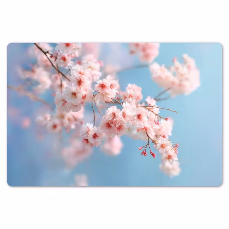 Takken - Bloesems - Roze Placemat vinyl groot -zzsfeer1_Kitchenyeah-website