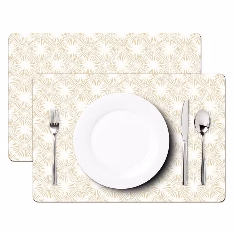 Abstract - Motief - Beige Placemat vinyl groot 368 -zzsfeer2_Kitchenyeah-website