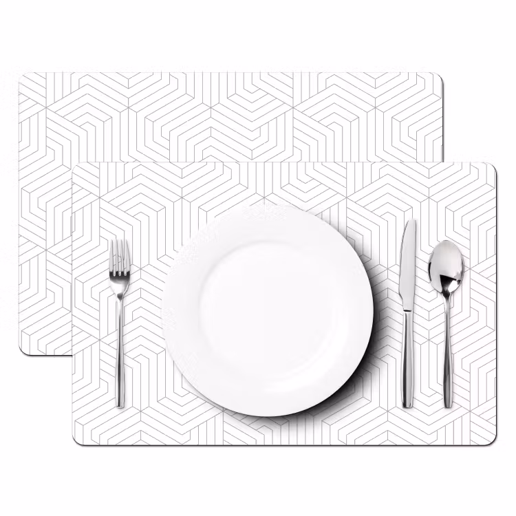 Abstract - Patronen - Design -  Lijn Placemat vinyl groot 368 -zzsfeer2_Kitchenyeah-website