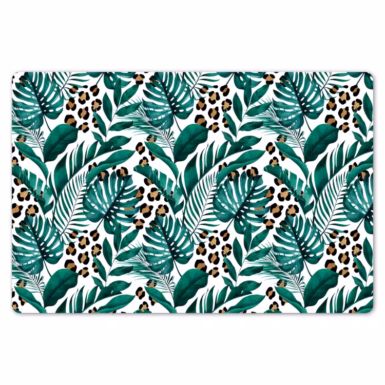 Dierenprint - Panter - Bladeren - Tropisch - Jungle Placemat vinyl groot -zzsfeer1_Kitchenyeah-website