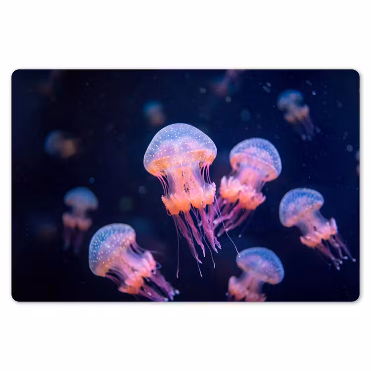 Dier - Onderwater - Natuur - Roze - Mysterieus Placemat vinyl groot -zzsfeer1_Kitchenyeah-website