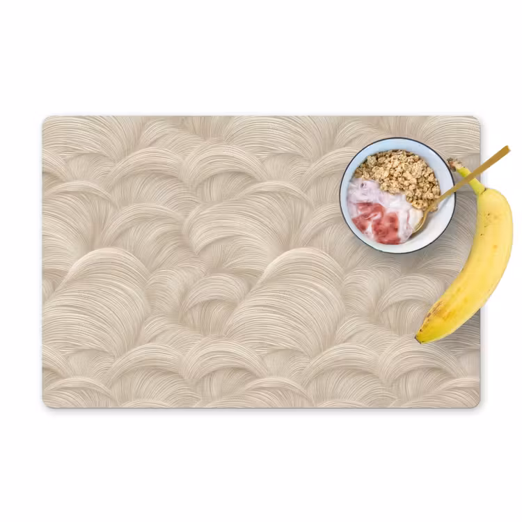 Bogen - Patroon - Beige Placemat vinyl groot 368 -zzzproduct_Kitchenyeah-website
