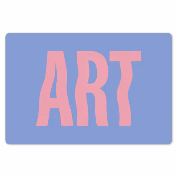 Art - Roze - Blauw Placemat vinyl groot -zzsfeer1_Kitchenyeah-website