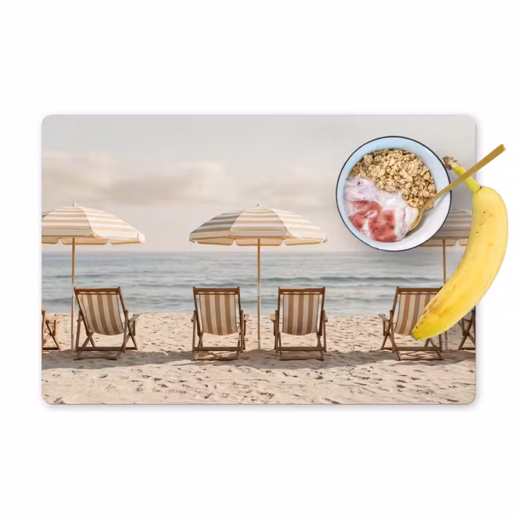 Strand - Stoelen - Parasol Placemat vinyl groot -zzzproduct_Kitchenyeah-website