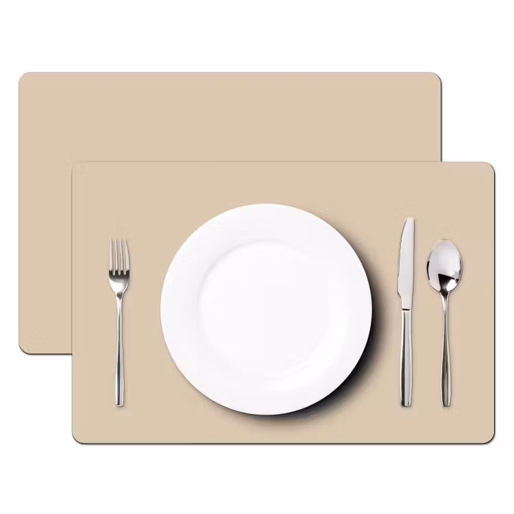 Beer - Donkerbruin - Minimalistisch Placemat vinyl groot -zzsfeer2_Kitchenyeah-website