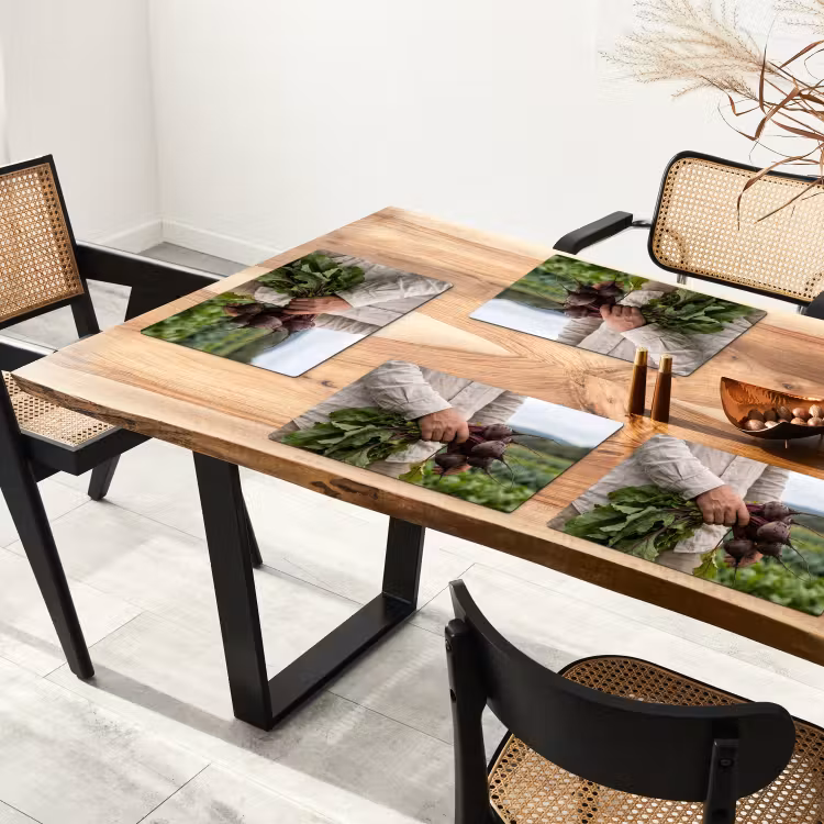 Bieten - Vers - Moestuin Placemat vinyl groot -zzsfeer4_Kitchenyeah-website