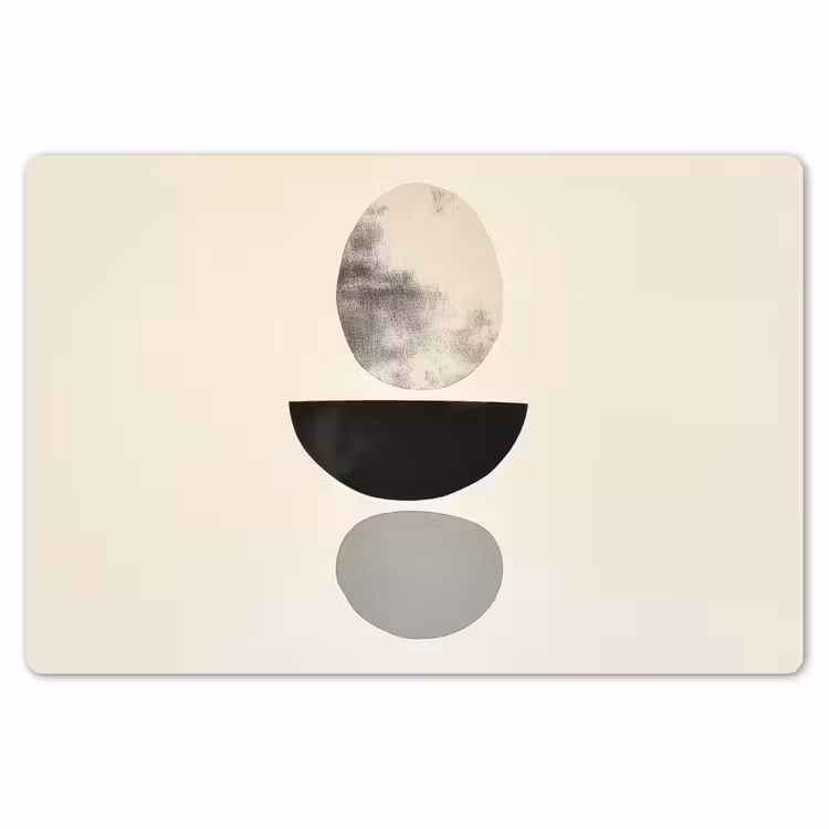Beige - Japandi - Wabi sabi Placemat vinyl groot -zzsfeer1_Kitchenyeah-website